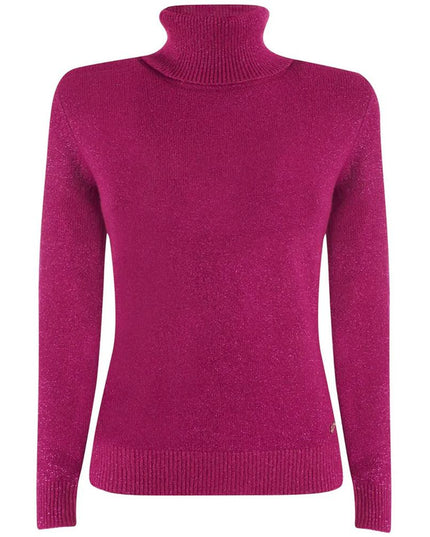 Yes Zee Fuchsia Viscose Sweater