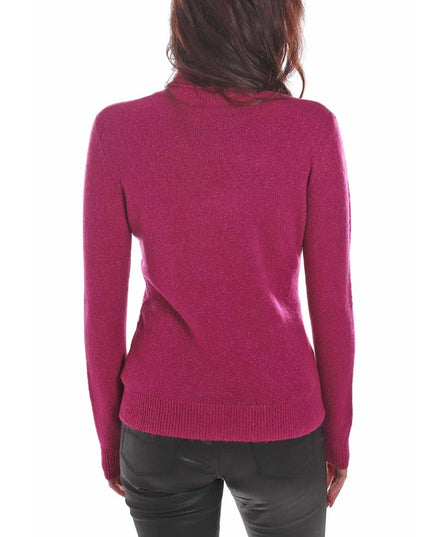 Yes Zee Fuchsia Viscose Sweater