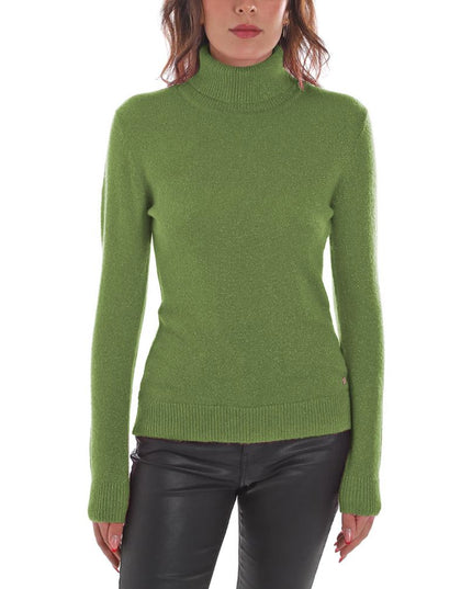 Yes Zee Green Viscose Sweater
