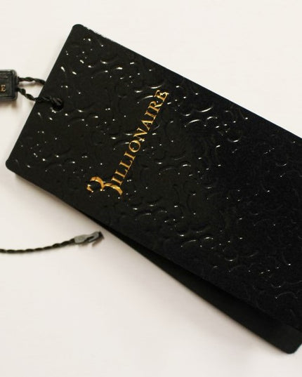 Billionaire Italian Couture Brown Leather Bifold Wallet