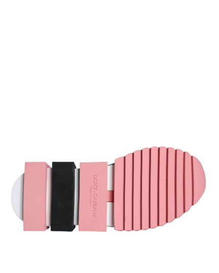Dolce & Gabbana Multicolor Sorrento Socks Logo Sneakers Shoes