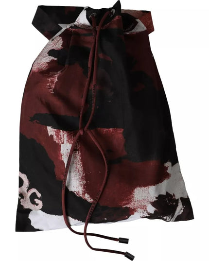 Dolce & Gabbana Multicolor Camouflage DG Logo Beachwear Shorts Swimwear