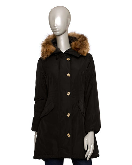 Baldinini Trend Black Polyester Women Jacket
