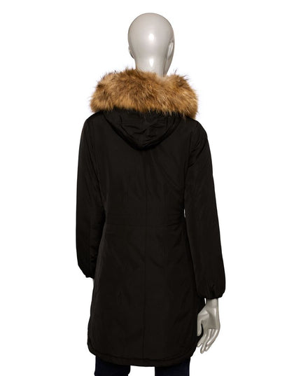 Baldinini Trend Black Polyester Women Jacket