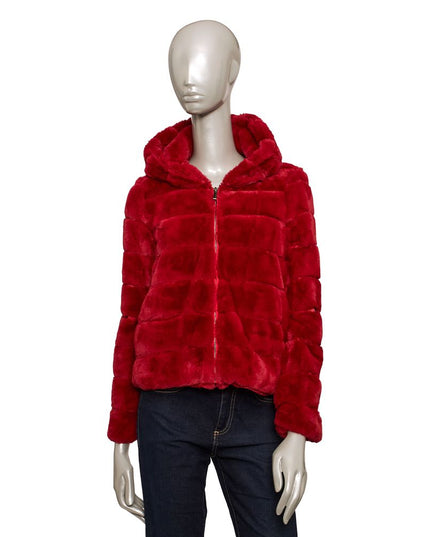Baldinini Trend Red Polyester Women Jacket