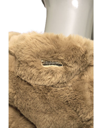 Baldinini Trend Beige Polyester Women Jacket