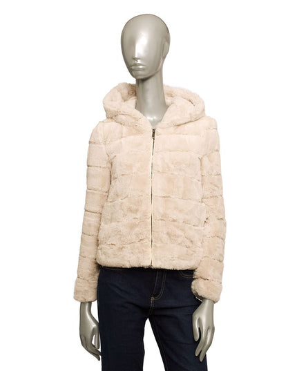 Baldinini Trend Beige Polyester Women Jacket