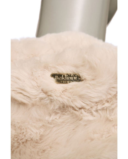 Baldinini Trend Beige Polyester Women Jacket