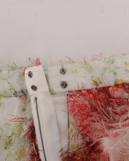 Dolce & Gabbana Floral Patterned Pencil Straight Skirt