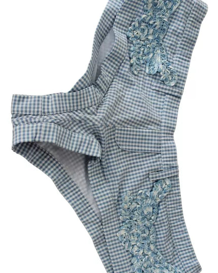 Ermanno Scervino Blue Beachwear Bottoms Swimsuit Shorts