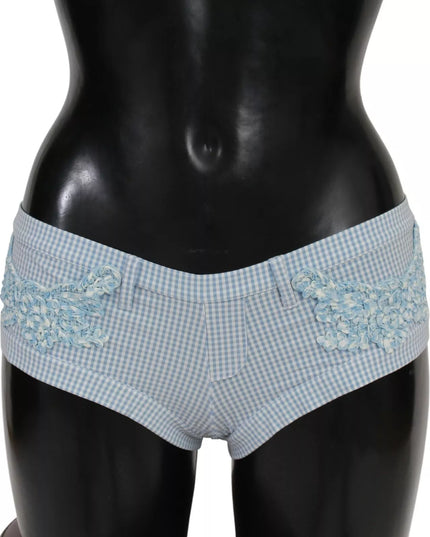 Ermanno Scervino Blue Beachwear Bottoms Swimsuit Shorts