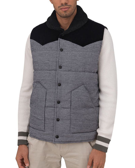 Gran Sasso Gray Cotton Sleveless Jacket