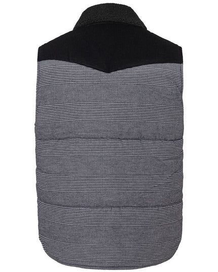 Gran Sasso Gray Cotton Sleveless Jacket