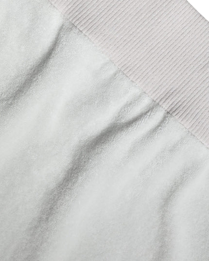 Dolce & Gabbana White Nylon Stretch Crew Neck Pullover Sweater