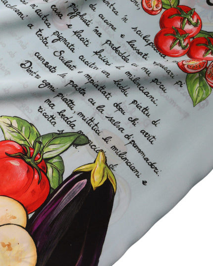 Dolce & Gabbana Multicolor Pasta Alla Norma Print Tank Top