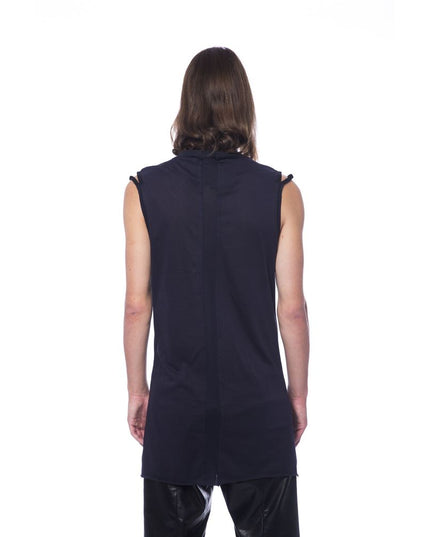 Nicolo Tonetto Black Cotton Men Tank Top