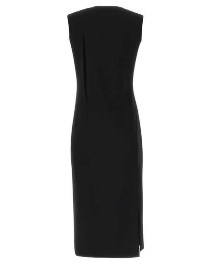 Versace Black Viscose Women Dress