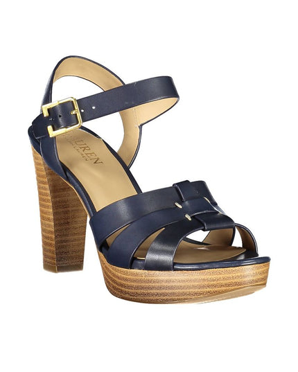 Ralph Lauren Blue Leather Sandal