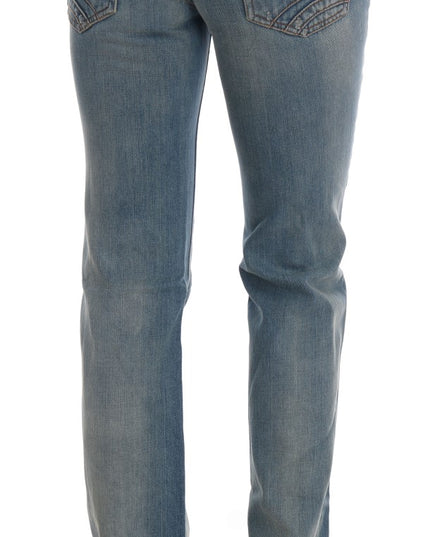 Costume National Blue Wash Cotton Classic Jeans
