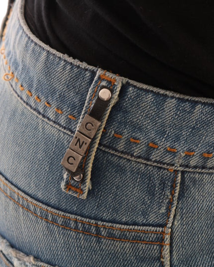 Costume National Blue Wash Cotton Classic Jeans