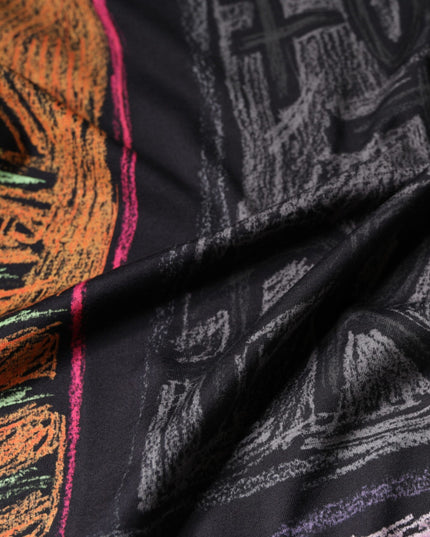 Dolce & Gabbana Multicolor Graphic Print Cotton T-shirt