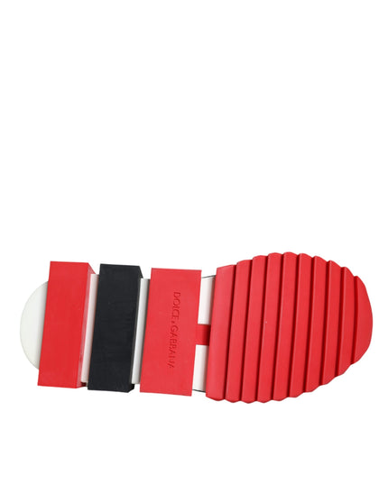 Dolce & Gabbana Multicolor Geranium Sorrento Sneakers Shoes