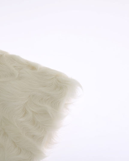 Dolce & Gabbana White Xiangao Lamb Fur Beanie
