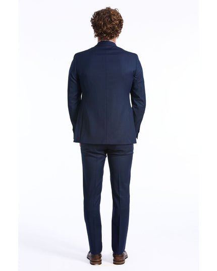 Baldinini Trend Blue Wool Suit