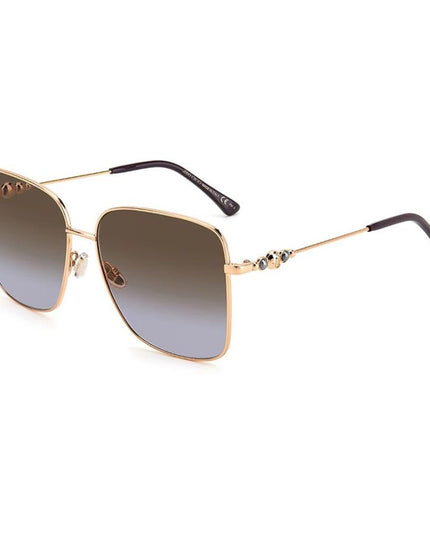 Jimmy Choo Gold Metal Sunglasses