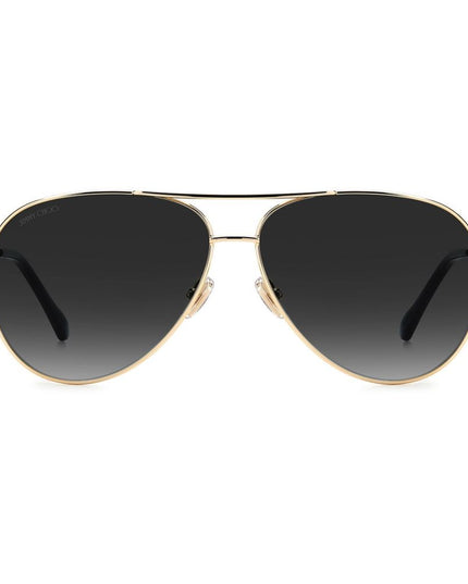 Jimmy Choo Gold Metal Sunglasses