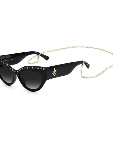 Jimmy Choo Black Acetate Sunglasses