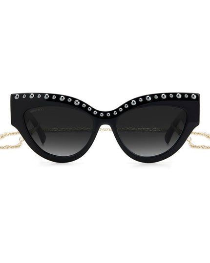 Jimmy Choo Black Acetate Sunglasses