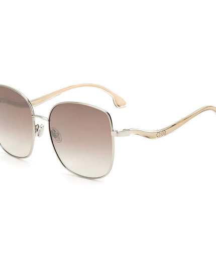 Jimmy Choo Gray Metal Sunglasses