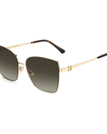 Jimmy Choo Gold Metal Sunglasses