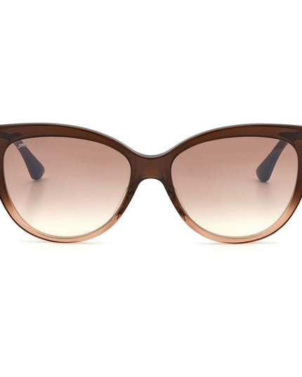 Jimmy Choo Brown Acetate Sunglasses