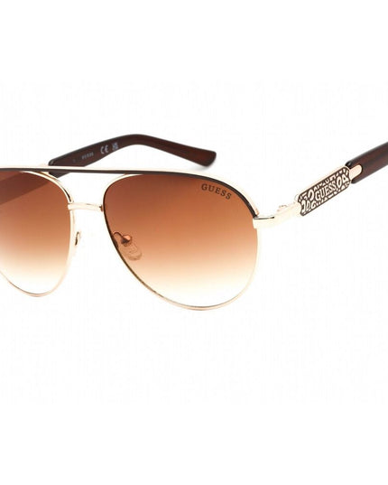 Guess Gold Metal Sunglasses