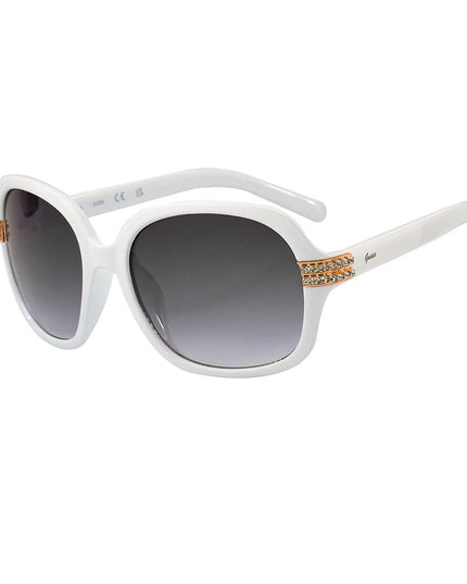 Guess White Resin Sunglasses