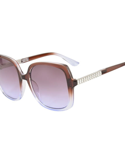 Guess Purple Resin Sunglasses