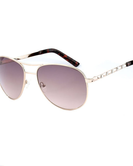 Guess Gold Metal Sunglasses