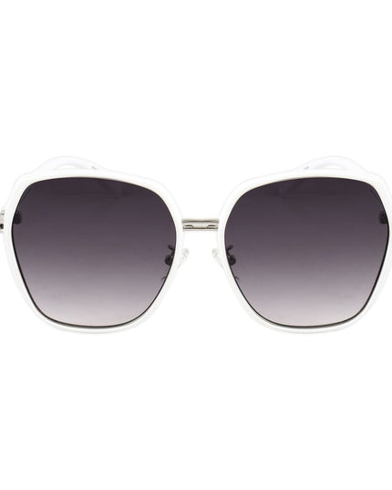 Guess White Metal Sunglasses