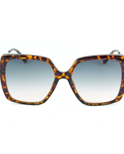 Guess Brown Metal Sunglasses