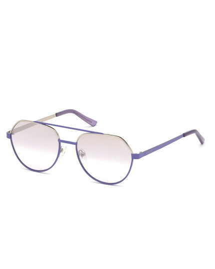 Guess Purple Metal Sunglasses