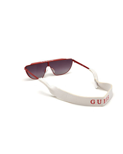 Guess Red Metal Sunglasses