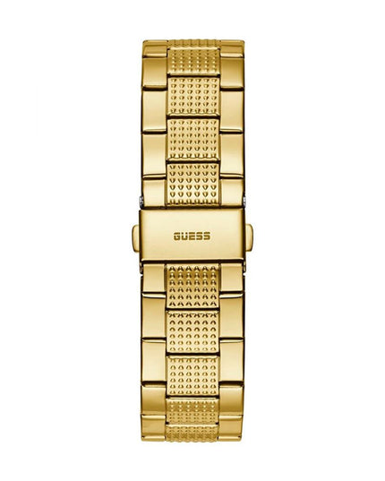 Guess Gold Stainless Steel Digital Watch