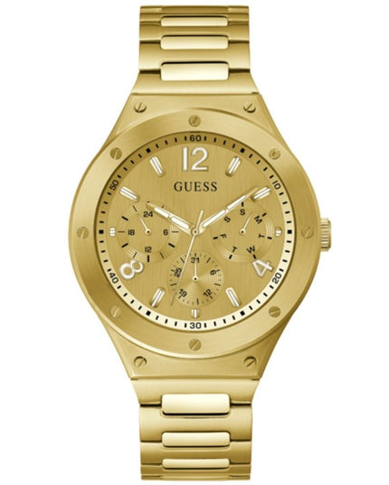 Guess Gold Stainless Steel Dress Watch