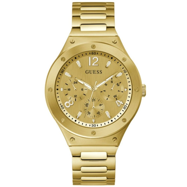 Guess Gold Stainless Steel Dress Watch