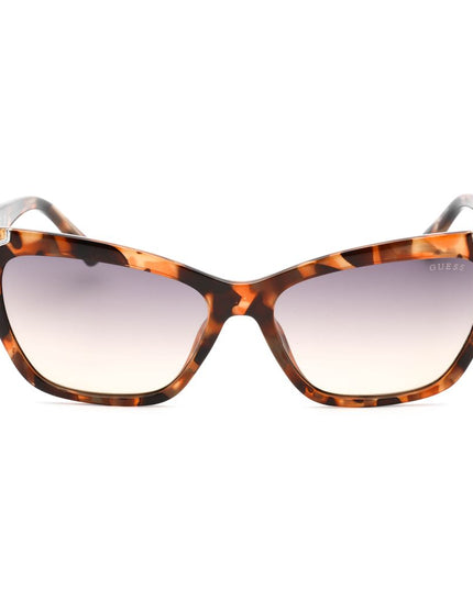 Guess Brown Resin Sunglasses