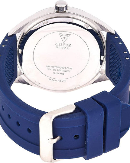Guess Blue Synthetic Sport Watch