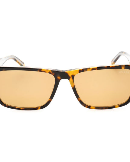 Guess Brown Resin Sunglasses