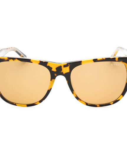 Guess Brown Resin Sunglasses